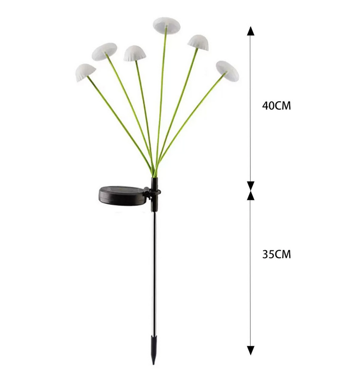Set 2 Lampi Solare Decorative Jellyfish Multicolor, 6 LED-uri, Efect Meduza, Aprindere Automata - Copie