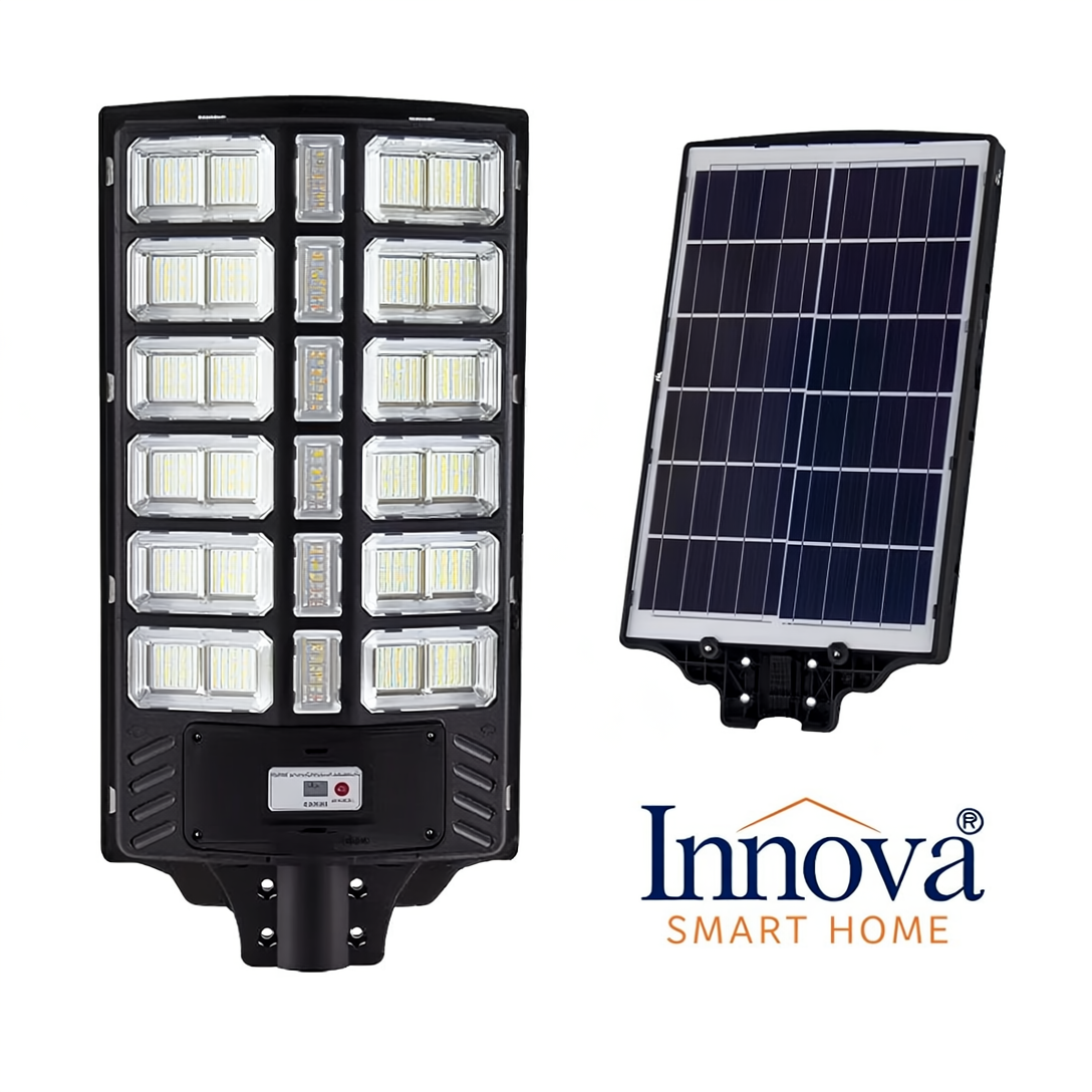 Lampa Solara Stradala Innova Viper 1800 W , Telecomanda , IP67 , Senzor de Miscare , Senzor de Lumina